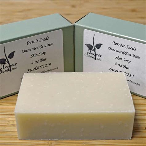 Organic Unscented/Sensitive Skin Soap | Terroir Seeds