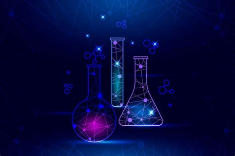 Free Vector | Futuristic science lab background