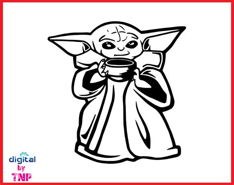 Baby Yoda Star Wars svg, Baby Yoda Star Wars, Baby Yoda star wars, Baby ...