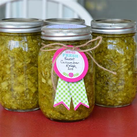 Sweet Cucumber Relish (Easy Recipe)- Cottage at the Crossroads