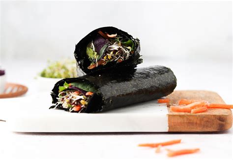 Cashew and Sprout-Stuffed Nori Wraps | Heinen's Grocery Store