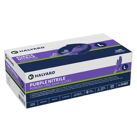 PURPLE NITRILE* Exam Gloves | Medical Gloves | HALYARD