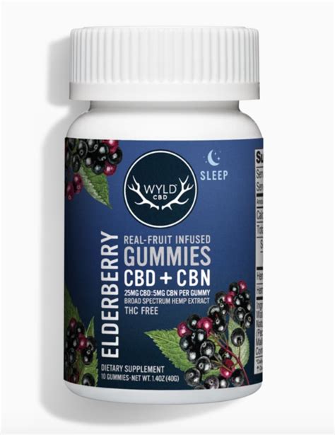 WYLD CBD and CBN Sleep Gummies | Jes Naturals