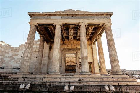 The Erechtheion, An Ancient Greek Temple On The North Side Of The ...