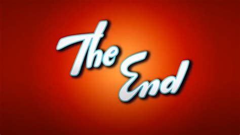 "The End" Logo (used on direct-to-video films from 2011 until 2017 | Fandom