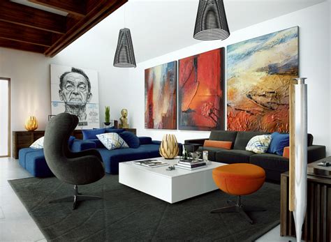 Living room art - 20 methods to make a bare room pop | Hawk Haven