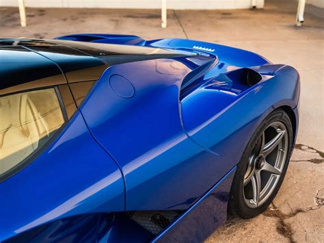 Unique 2014 Blue Elettrico LaFerrari With Crema Leather Interior To Be ...