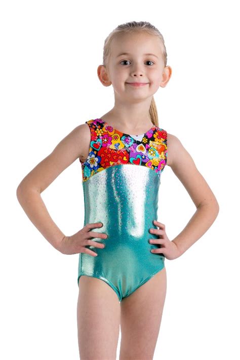 Gymnastic Leotards by Gym Digs - Pretty Petals Sparkle