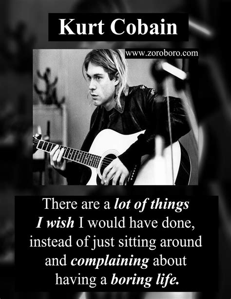 Kurt Cobain Quotes. Kurt Cobain Inspiring Quotes on Life, Society ...