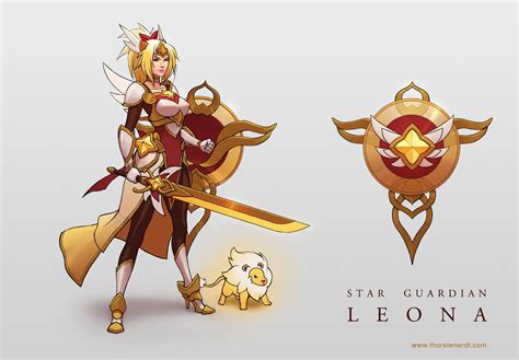 Star Guardian Leona | League of Legends Skin Concept by Thorsten Erdt ...