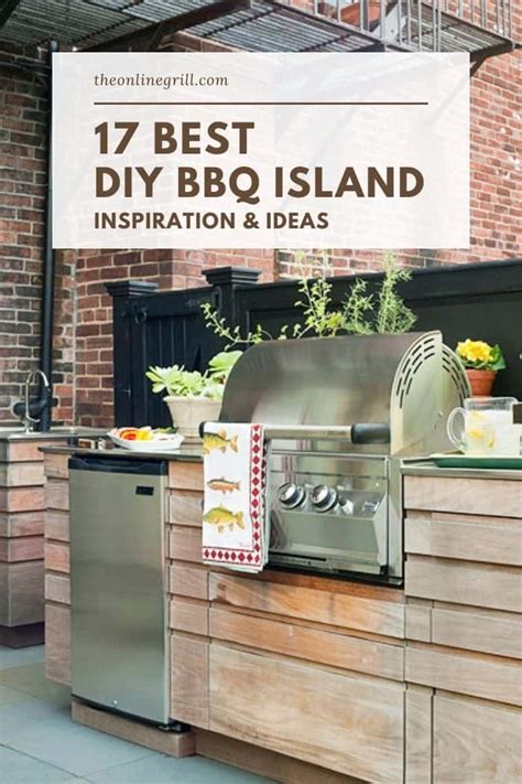 17 Best DIY BBQ Island Ideas (Cinder Blocks, Wood, Cement & More ...