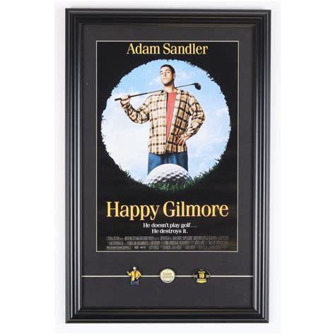 "Happy Gilmore" Custom Framed Movie Poster Photo with Set of (3) Happy ...