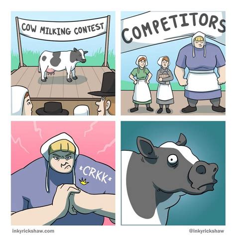 Cow milking competition Blank Template - Imgflip