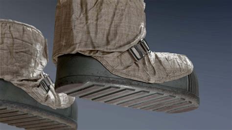 NASA Apollo 11 Boots - 3D Model by Albin