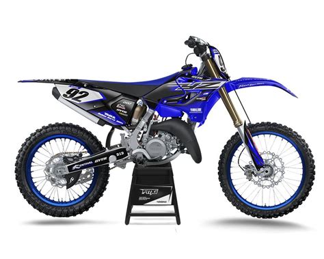 YZ125 YZ250 Blue Graphics Kit - YZ65 YZ85 YZ125 YZ250