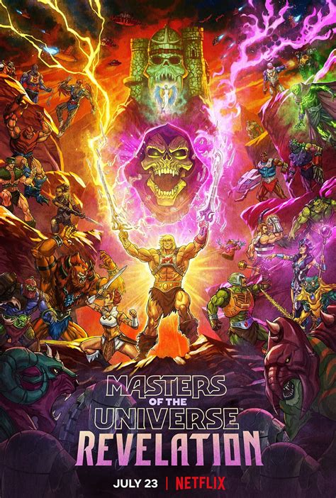 Epic New Poster Art for MASTERS OF THE UNIVERSE: REVELATION ...