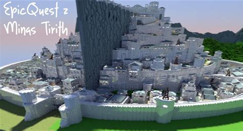 Minecraft Minas Tirith Schematic