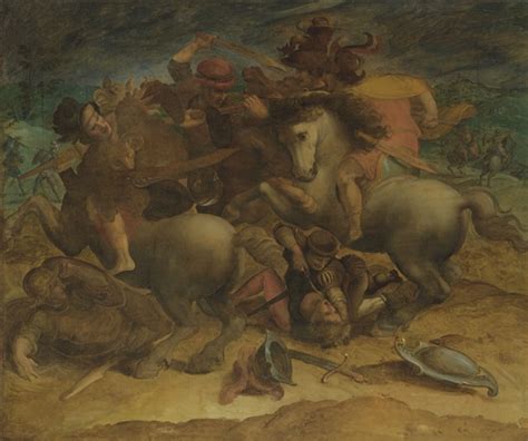 The Battle of Anghiari by Leonardo da Vinci on artnet