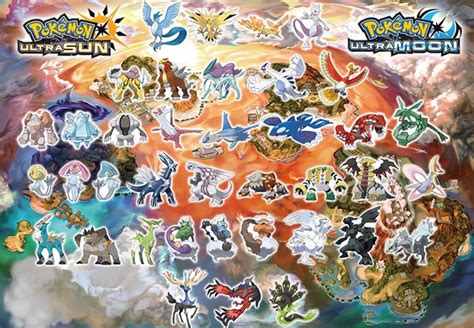 Pokemon Ultra Sun and Ultra Moon: Legendary Pokemon Locations Guide ...