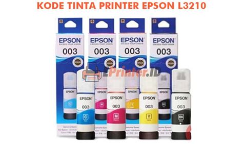 Harga Tinta Printer Epson L3210 Original 2023 - Eprinter.id