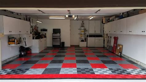 Snap Lock Garage Floor Tile | Dandk Organizer