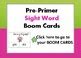 Pre-Primer Sight Word Boom Cards by Resource Girl | TPT