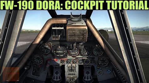 FW-190 D-9 Dora: Cockpit Familiarization Tour Tutorial | DCS WORLD ...