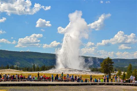 Upper Geyser Basin and Yellowstone's Old Faithful