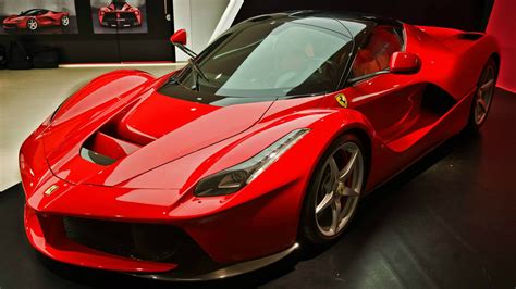 Red racing Ferrari LaFerrari wallpapers and images - wallpapers ...