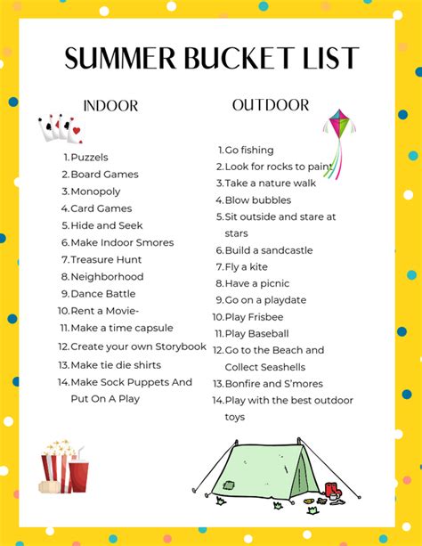 Ultimate SUMMER BUCKET LIST free PRINTABLE Famleeoffour.com| Tips for ...