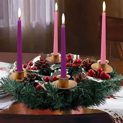 How to make an Advent wreath with candles? Super easy DIY tutorial plus ...