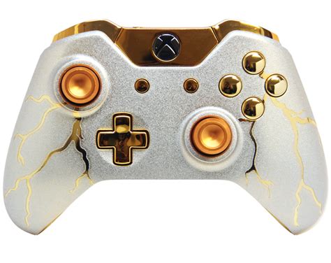 "GOLD THUNDER" XBOX ONE MODDED CONTROLLER