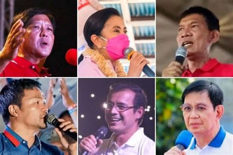 Philippine presidential candidates in final push to woo voters