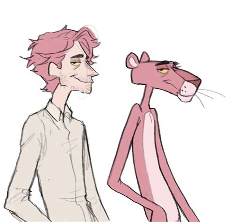 Pink panther in 2022 | Character art, Disney fan art, Cute drawings