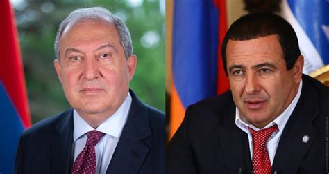 President Sarkissian meets leaders of Bright Armenia and Prosperous ...