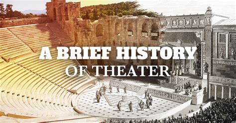 A Brief History of Theater - SeatUp, LLC