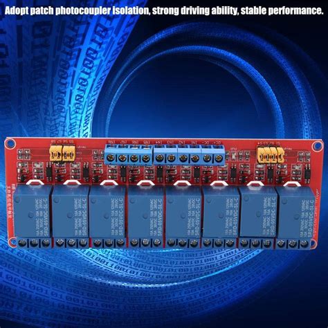 Optocoupler Relay Module Board Optocoupler Relay Module with 8 Channel ...