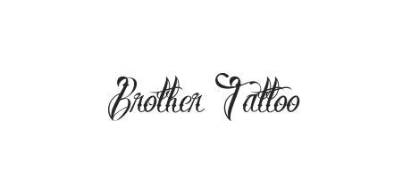 Brother Tattoo - Font Family (Typeface) Free Download TTF, OTF ...