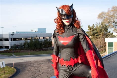 The Literary Assassin: custom Batwoman costume