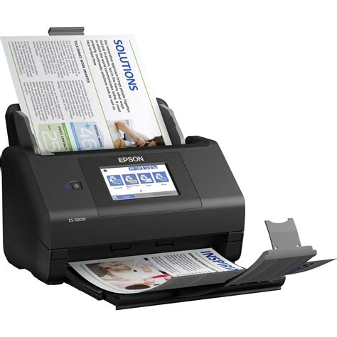 Epson ES-580W Wireless Duplex Document Scanner B11B258201 B&H