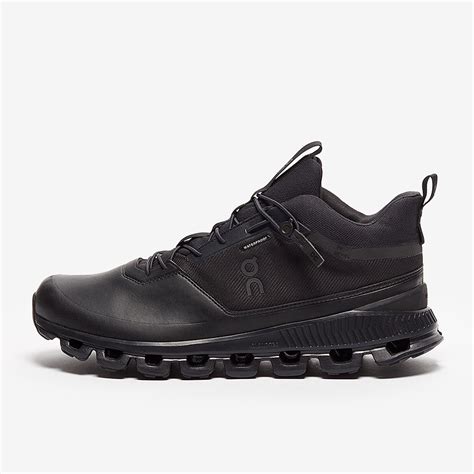 On Cloud Hi Waterproof - All Black - Trainers - Mens Shoes | Pro:Direct ...