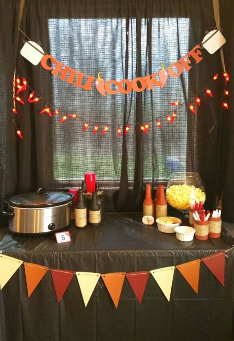 Chili cook off banner | Etsy