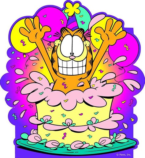 Garfield birthday | Garfield birthday, Garfield and odie, Garfield