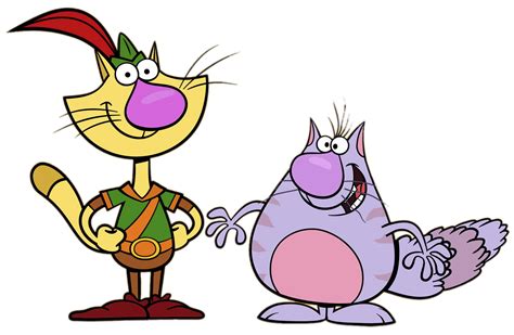 Nature Cat Fred and Ronald transparent PNG - StickPNG