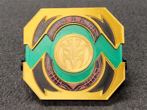 3D Printed Mighty Morphin' Power Rangers Master Morpher | Etsy