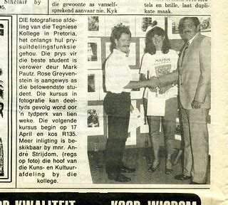 Pretoria Technical College 1989 | Article from the "Northern… | Flickr