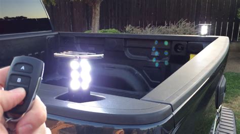 "Lights Up" LED Chevy Truck Bed Lights - YouTube