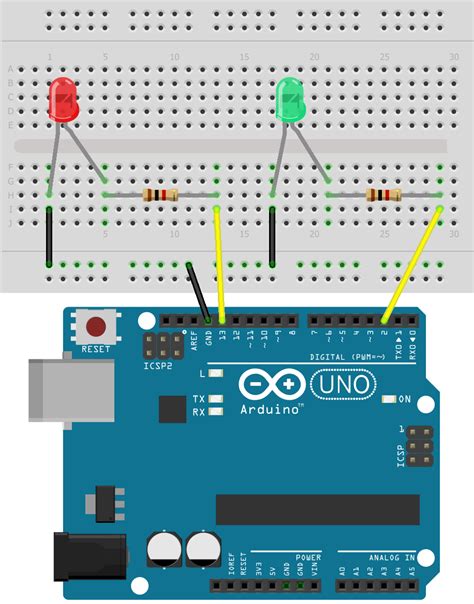 Contoh Flowchart Program Arduino Controlling A Led On Arduino | The ...