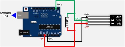 DS18B20 Schematic