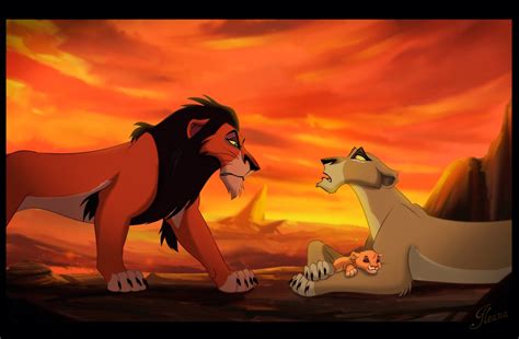 Lion King Scar And Zira